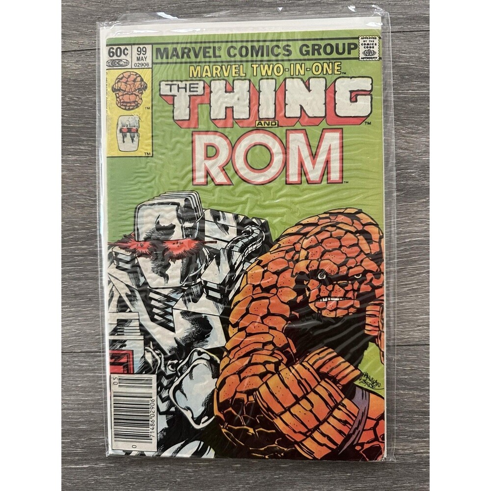 Marvel Marvel Two-In-One #99 Single Issue Comic The Thing Rom Color US Comics